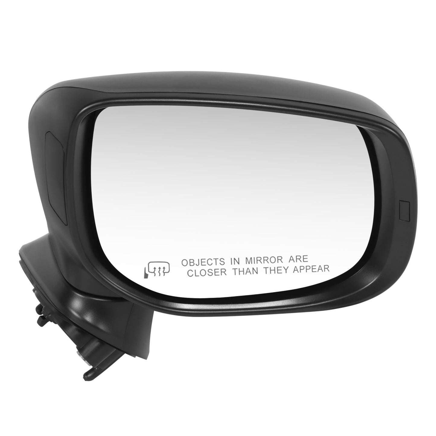 RETROVISOR MIRROR - OE STYLE - SUBARU CROSSTREK 2018-2023 - WITH POWER WITH HEATED WITH BLIND SPOT - PASSENGER RIGHT SIDE - BLACK