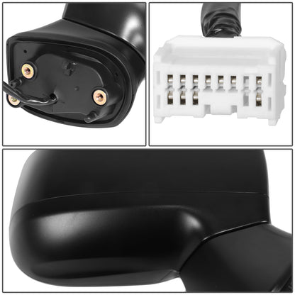 RETROVISOR MIRROR - OE STYLE - SUBARU CROSSTREK 2018-2023 - WITH POWER WITH HEATED WITH BLIND SPOT - PASSENGER RIGHT SIDE - BLACK