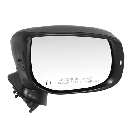 RETROVISOR MIRROR - OE STYLE - SUBARU CROSSTREK 2018-2023 - WITH POWER WITH HEATED WITH BLIND SPOT WITH SIGNAL - PASSENGER RIGHT SIDE - BLACK