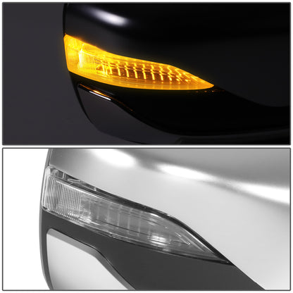 RETROVISOR MIRROR - OE STYLE - SUBARU LEGACY 2020-2024 - SUBARU OUTBACK 2020-2024 - WITH POWER FOLD WITH HEATED WITH SIGNAL WITH BLIND SPOT WITH MEMORY CHROME COVER - PASSENGER RIGHT SIDE - BLACK / CHROME