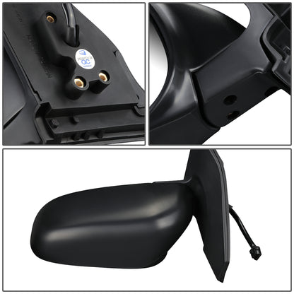 RETROVISOR MIRROR - OEM - 99-05 SUZUKI VITARA, GRAND VITARA - POWERED - HEATED - FOLDING - TEXTURED - LEFT