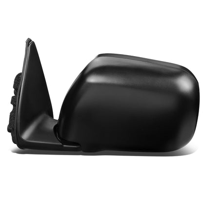 RETROVISOR MIRROR - OEM - 93-98 TOYOTA T100 - MANUAL - BLACK MATERIAL - LEFT