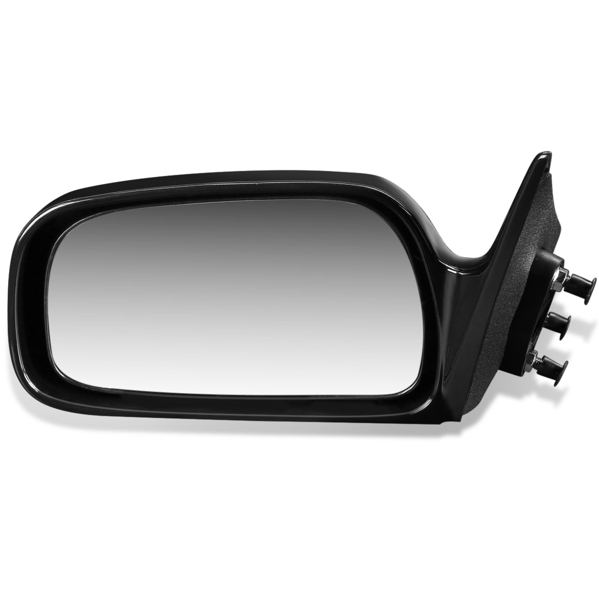 RETROVISOR MIRROR - OEM - 97-01 TOYOTA CAMRY - POWERED - PAINTABLE - BLACK - LEFT