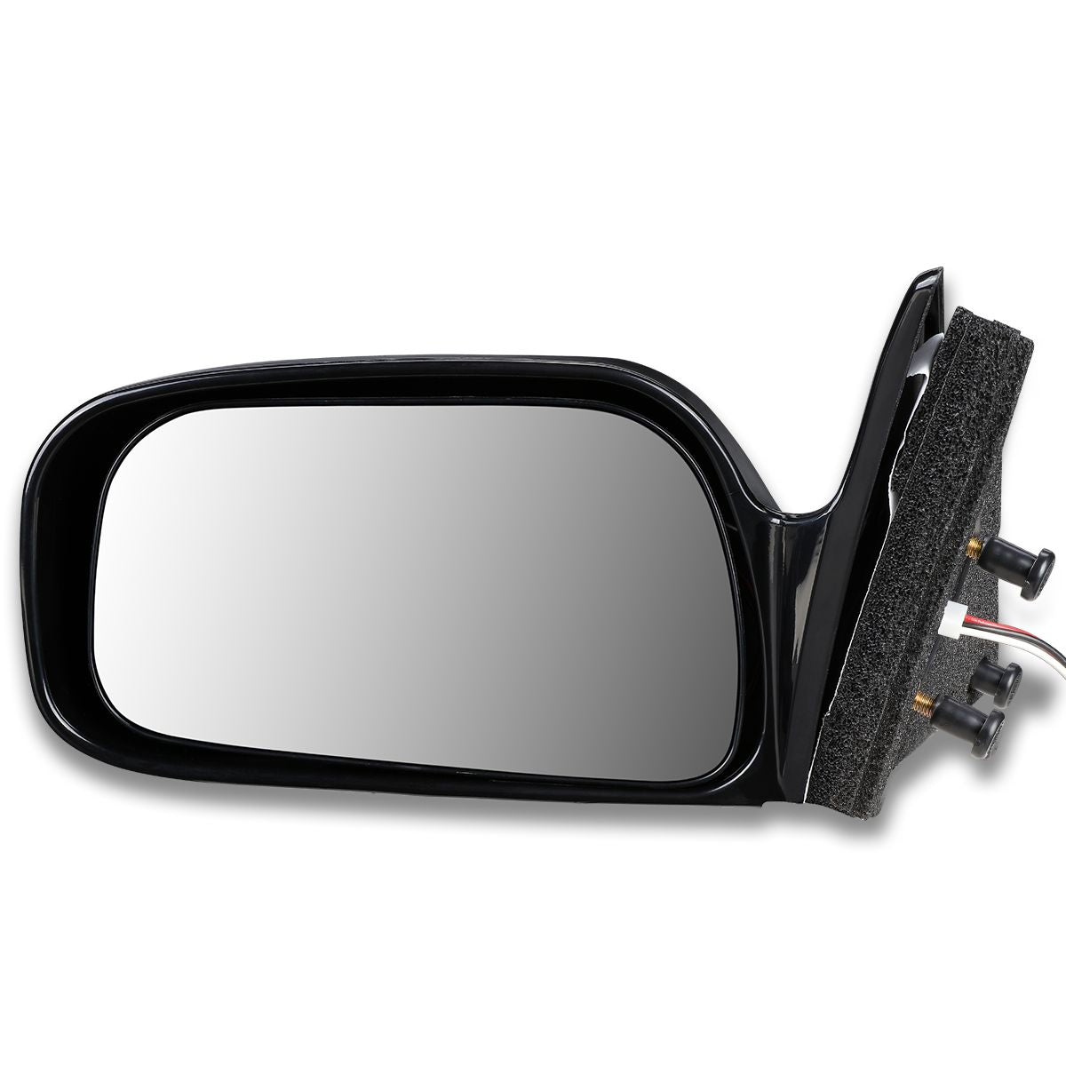 RETROVISOR MIRROR - OEM - 97-01 TOYOTA CAMRY - POWERED - PAINTABLE - BLACK - LEFT