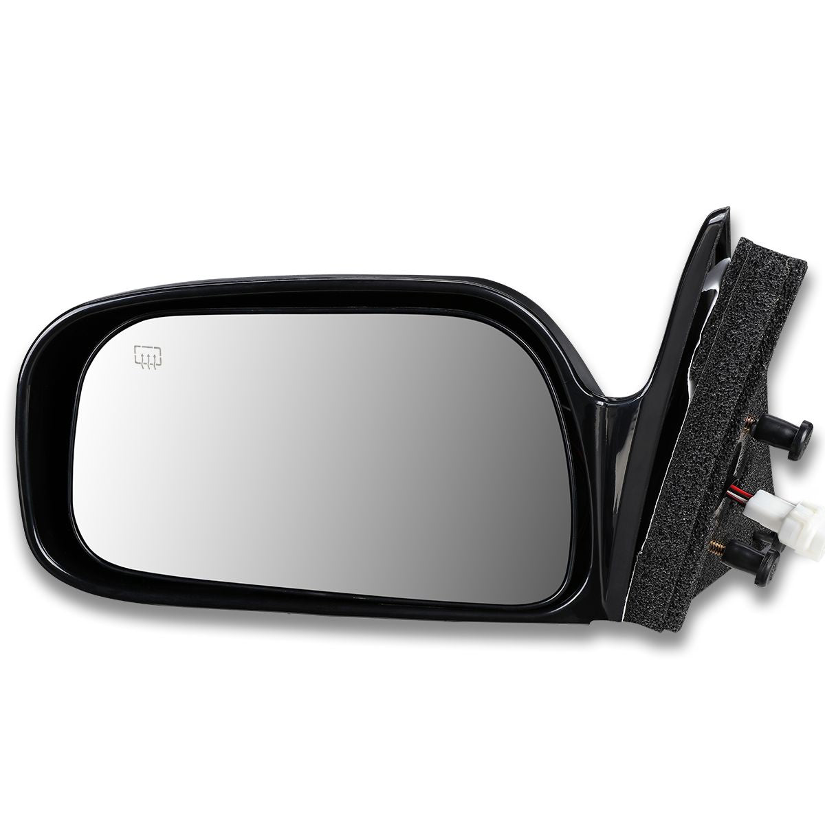 RETROVISOR MIRROR - OEM - 97-01 TOYOTA CAMRY - POWERED - HEATED - PAINTABLE - BLACK - LEFT