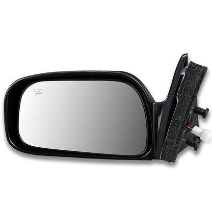 RETROVISOR MIRROR - OEM - 97-01 TOYOTA CAMRY - POWERED - HEATED - PAINTABLE - BLACK - LEFT