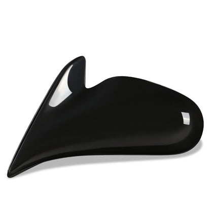 RETROVISOR MIRROR - OEM - 98-02 TOYOTA COROLLA - MANUAL - PAINTABLE - BLACK - LEFT