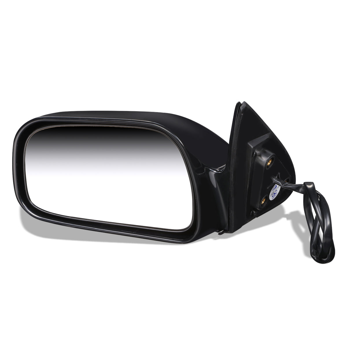 RETROVISOR MIRROR - OEM - 95-99 TOYOTA AVALON - POWERED - BLACK MATERIAL - LEFT