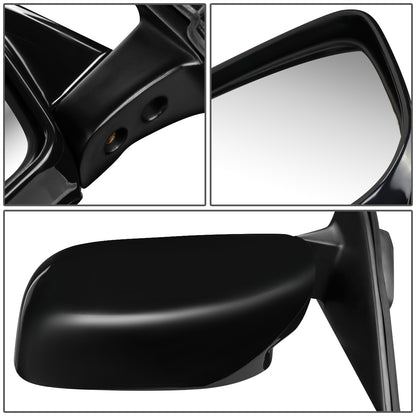 RETROVISOR MIRROR - OEM - 96-02 TOYOTA 4RUNNER - POWERED - FOLDING - BLACK MATERIAL - LEFT