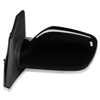RETROVISOR MIRROR - OEM - 03-08 TOYOTA COROLLA - POWERED - PAINTABLE - BLACK - LEFT