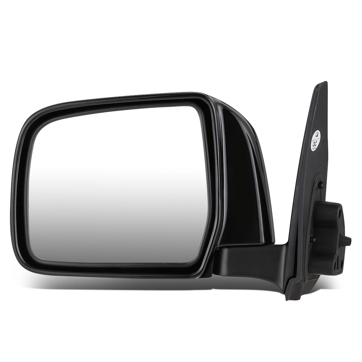 RETROVISOR MIRROR - OEM - 96-02 TOYOTA 4RUNNER - POWERED - FOLDING - BLACK MATERIAL - LEFT