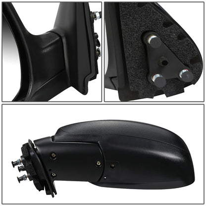 RETROVISOR MIRROR - OEM - 00-04 TOYOTA TUNDRA - MANUAL - FOLDING - TEXTURED - LEFT