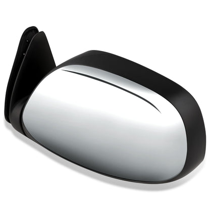 RETROVISOR MIRROR - OEM - 00-04 TOYOTA TUNDRA - POWER MIRROR ADJUSTMENT - W/O HEAT - FOLDING - CHROME - LEFT