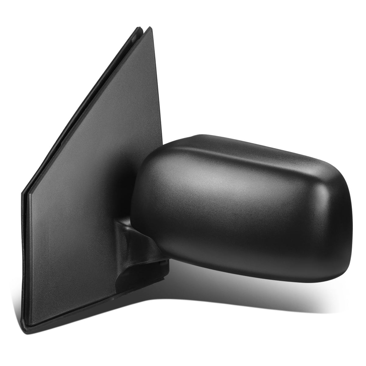 RETROVISOR MIRROR - OEM - 00-02 TOYOTA ECHO 2/4-DR - MANUAL - TEXTURED - BLACK - LEFT