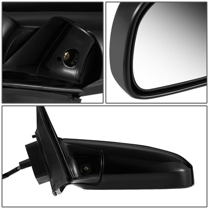 RETROVISOR MIRROR - OEM - 00-05 TOYOTA CELICA - POWERED - FOLDING - BLACK - LEFT
