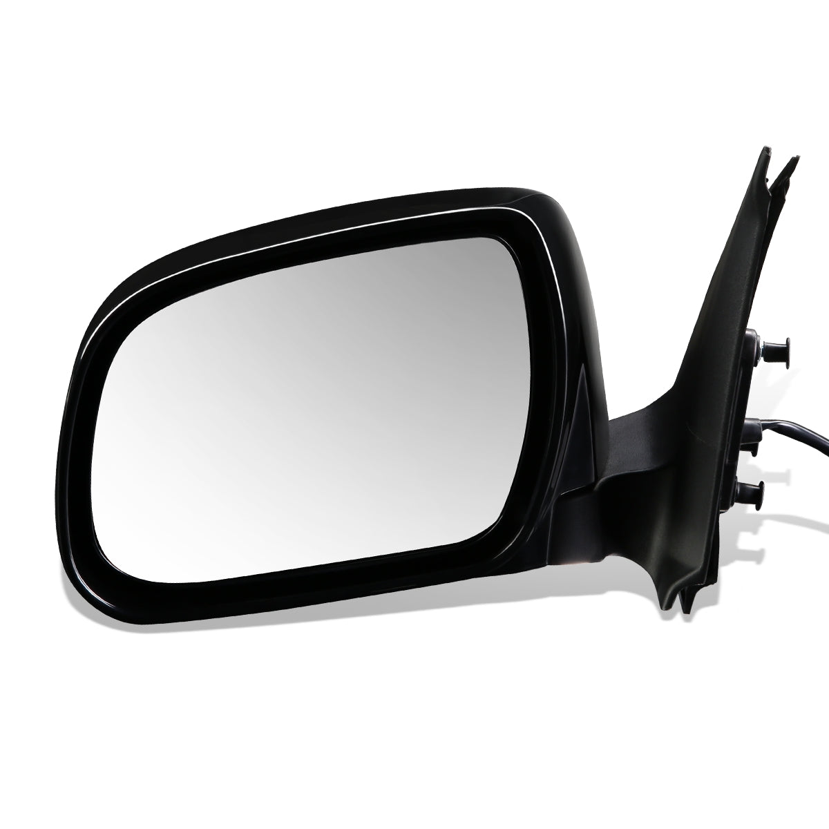 RETROVISOR MIRROR - OEM - 05-11 TOYOTA TACOMA - POWERED - TEXTURED - BLACK - LEFT