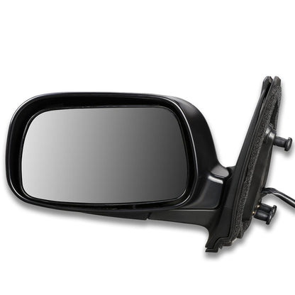RETROVISOR MIRROR - OEM - 01-03 TOYOTA PRIUS - POWERED - PAINTABLE - BLACK - LEFT