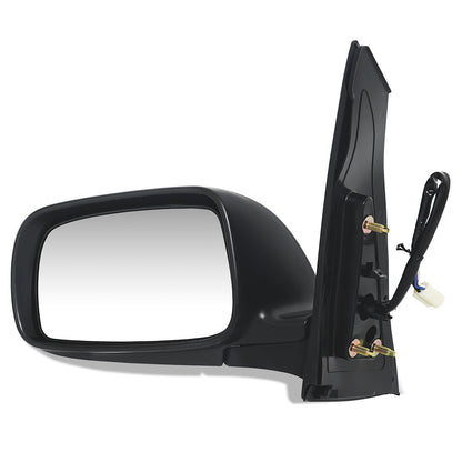 RETROVISOR MIRROR - OEM - 04-09 TOYOTA PRIUS - POWERED - HEATED - PAINTABLE - BLACK - LEFT
