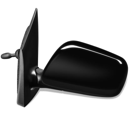 RETROVISOR MIRROR - OEM - 07-12 TOYOTA YARIS SEDAN - MANUAL - TEXTURED - BLACK - LEFT