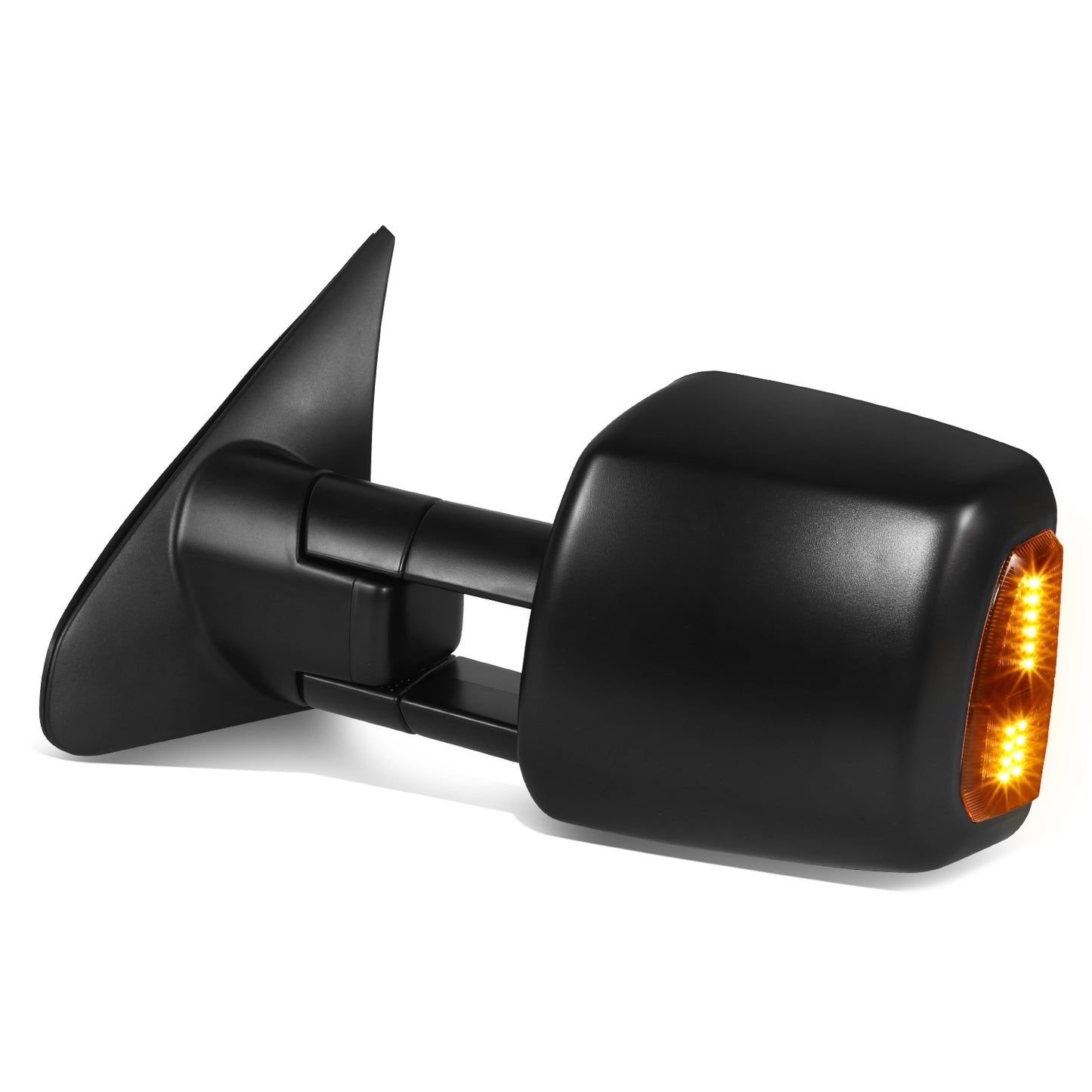 RETROVISOR MIRROR - OE STYLE - TOYOTA TUNDRA 07-21 - WITH POWER WITH HEATED WITH SIGNAL DUAL ARM - DRIVER SIDE - PAINT TO MATCH - BLACK