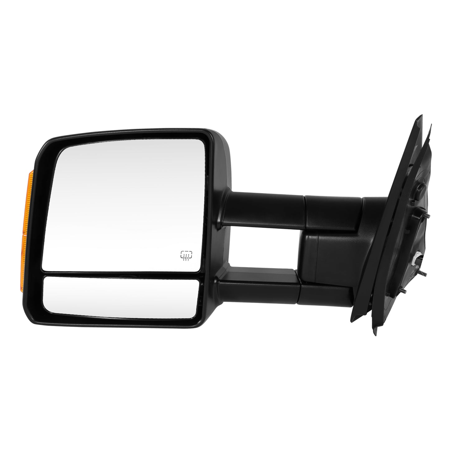 RETROVISOR MIRROR - OE STYLE - TOYOTA TUNDRA 07-21 - WITH POWER WITH HEATED WITH SIGNAL DUAL ARM - DRIVER SIDE - PAINT TO MATCH - BLACK