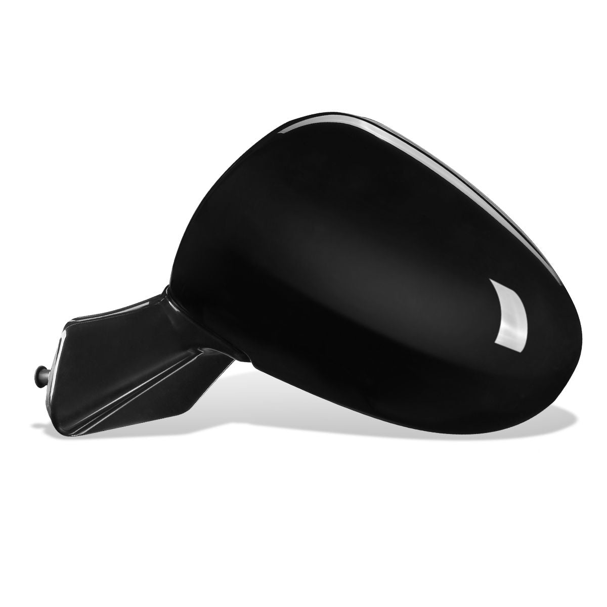 RETROVISOR MIRROR - OEM - 09-12 TOYOTA VENZA - POWERED - PAINTABLE - BLACK - LEFT