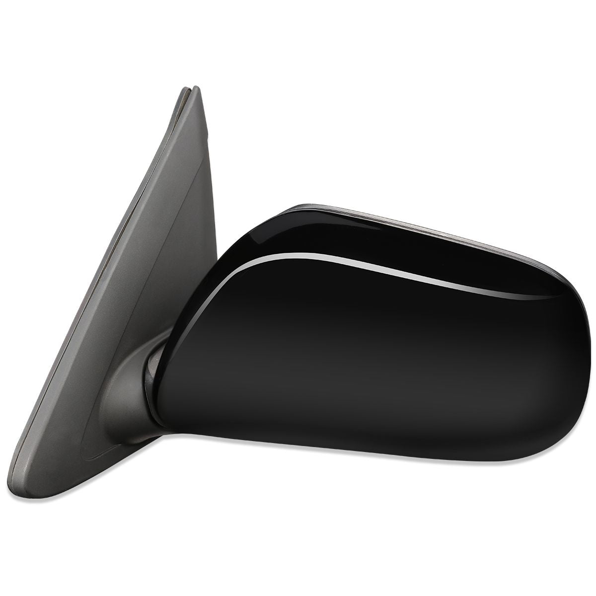 RETROVISOR MIRROR - OEM - 09-14 TOYOTA MATRIX - POWERED - HEATED - PAINTABLE - BLACK - LEFT