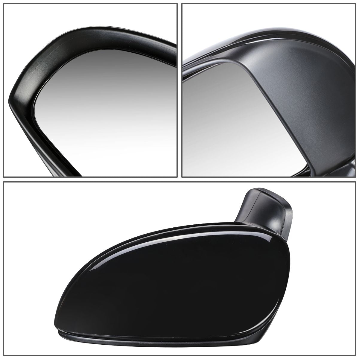 RETROVISOR MIRROR - OEM - 10-15 TOYOTA PRIUS / 14-15 TOYOTA PRIUS PLUG-IN - POWERED - HEATED - TEXTURED - BLACK - LEFT