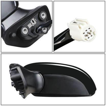 RETROVISOR MIRROR - OEM - 10-15 TOYOTA PRIUS / 14-15 TOYOTA PRIUS PLUG-IN - POWERED - HEATED - TEXTURED - BLACK - LEFT