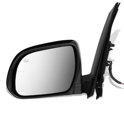 RETROVISOR MIRROR - OEM - 11-12 TOYOTA SIENNA - POWERED - HEATED - TEXTURED - BLACK - LEFT