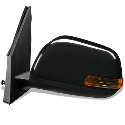 RETROVISOR MIRROR - OEM - 09-12 TOYOTA RAV4 - POWERED - HEATED - PAINTABLE - BLACK - LEFT