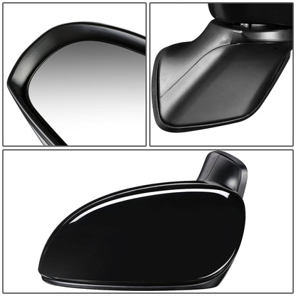 RETROVISOR MIRROR - OEM - 10-15 TOYOTA PRIUS / 14-15 TOYOTA PRIUS PLUG-IN - POWERED - TEXTURED - BLACK - LEFT