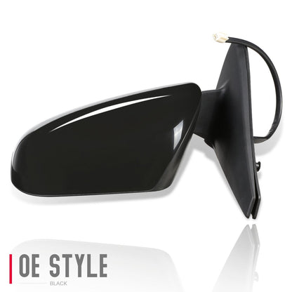 RETROVISOR MIRROR - OEM - 10-13 TOYOTA 4RUNNER - POWERED - HEATED - TEXTURED - BLACK - LEFT