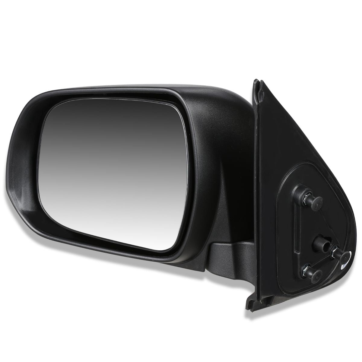 RETROVISOR MIRROR - OEM - 12-15 TOYOTA TACOMA - MANUAL - TEXTURED - BLACK - LEFT