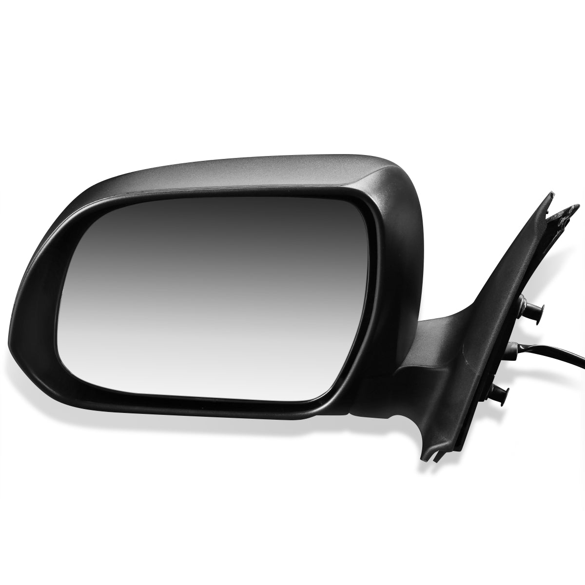 RETROVISOR MIRROR - OEM - 12-15 TOYOTA TACOMA - POWERED - TEXTURED - BLACK - LEFT