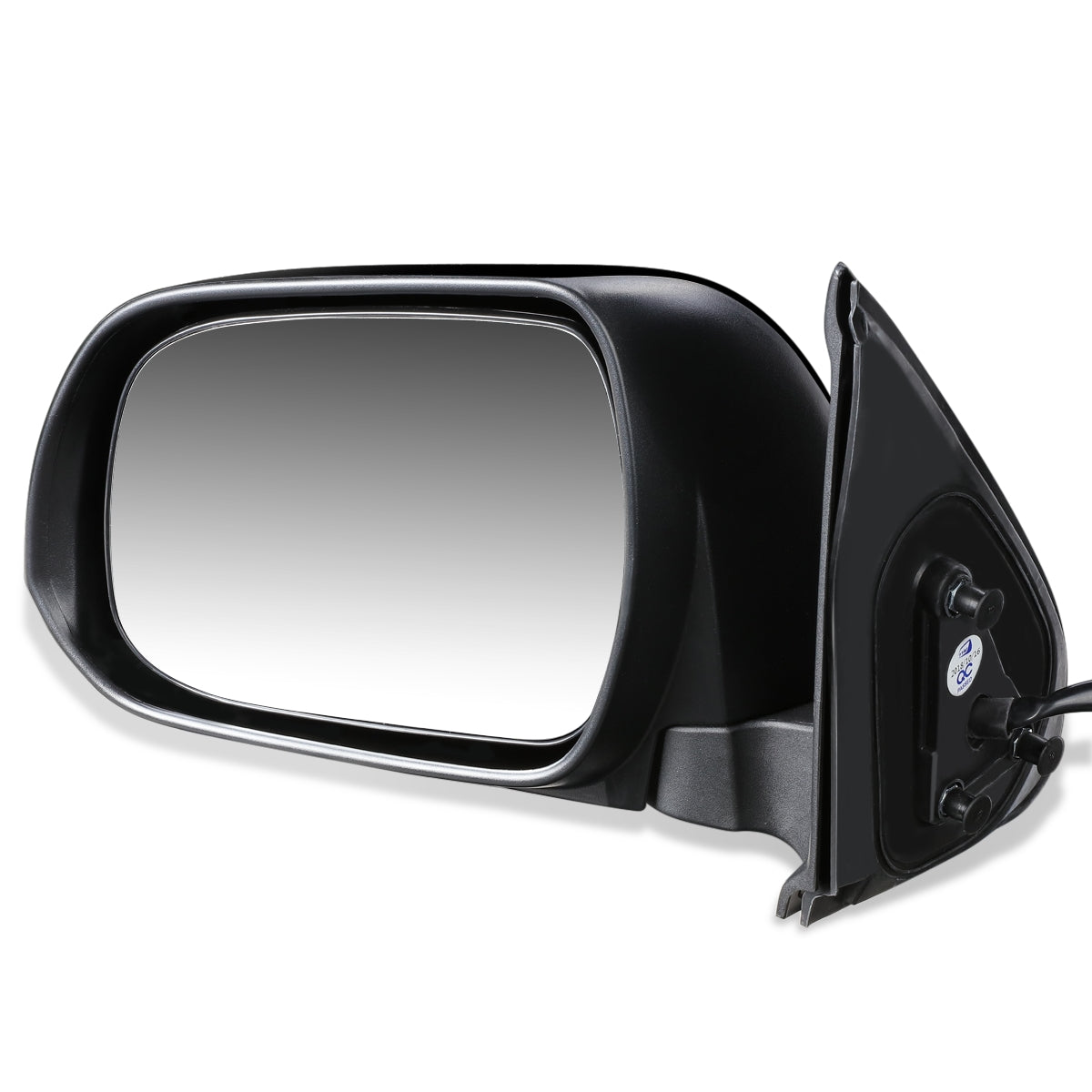 RETROVISOR MIRROR - OEM - 12-15 TOYOTA TACOMA - POWERED - TEXTURED - BLACK - LEFT