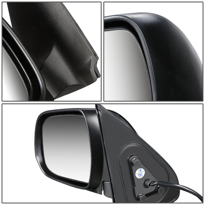 RETROVISOR MIRROR - OEM - 12-15 TOYOTA TACOMA - POWERED - TEXTURED - BLACK - LEFT