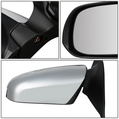RETROVISOR MIRROR - OEM - 12-15 TOYOTA TACOMA - POWER MIRROR ADJUSTMENT - W/O HEAT, SIGNAL LIGHT, MEMORY, PUDDLE LIGHT, BLIND SPOT DETECTION OR ASPHERICAL GLASS - FOLDING - ONLY FITS VEHICLES W/ MATCHING FUNCTIONS AS MIRRORS - BLACK / CHROME COVER - LEFT