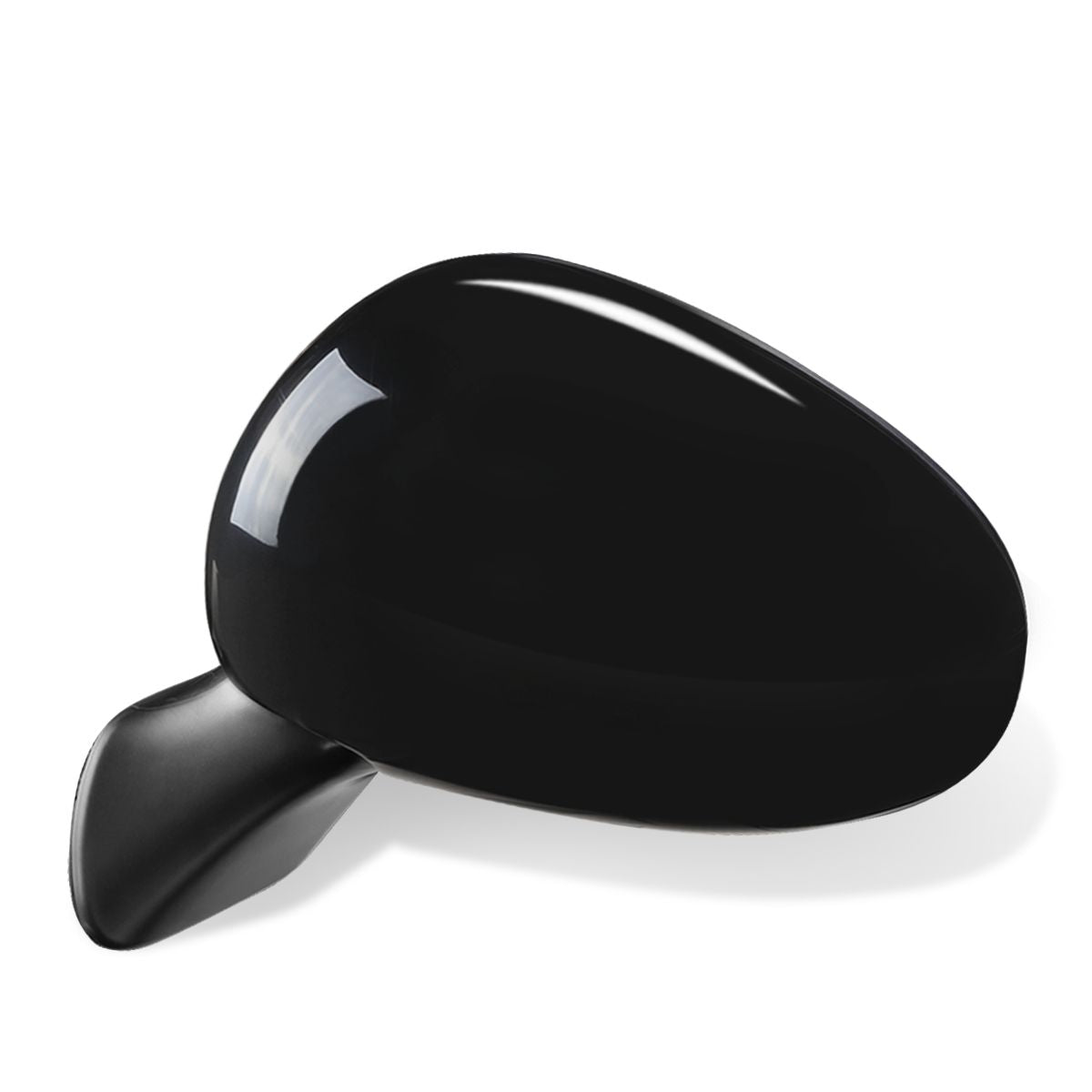 RETROVISOR MIRROR - OEM - 12-17 TOYOTA PRIUS V - POWERED - PAINTABLE - BLACK - LEFT