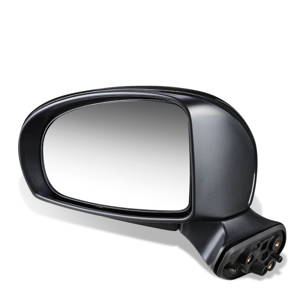 RETROVISOR MIRROR - OEM - 12-17 TOYOTA PRIUS V - POWERED - PAINTABLE - BLACK - LEFT