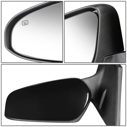 RETROVISOR MIRROR - OEM - 14-19 TOYOTA COROLLA SEDAN / 17-18 COROLLA IM / 2016 SCION IM - POWERED - HEATED - TEXTURED - BLACK - LEFT
