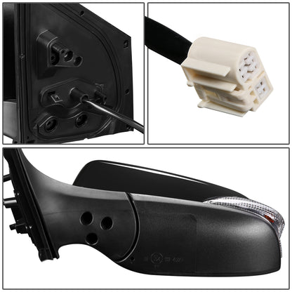 RETROVISOR MIRROR - OEM - 14-19 TOYOTA COROLLA SEDAN / 17-18 COROLLA IM / 2016 SCION IM - POWERED - HEATED - TEXTURED - BLACK - LEFT