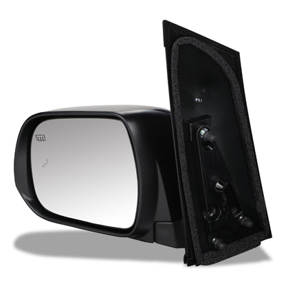 RETROVISOR MIRROR - OEM - 11-17 TOYOTA SIENNA - POWERED - HEATED - W/ BSD - FOLDING - BLACK MATERIAL - LEFT