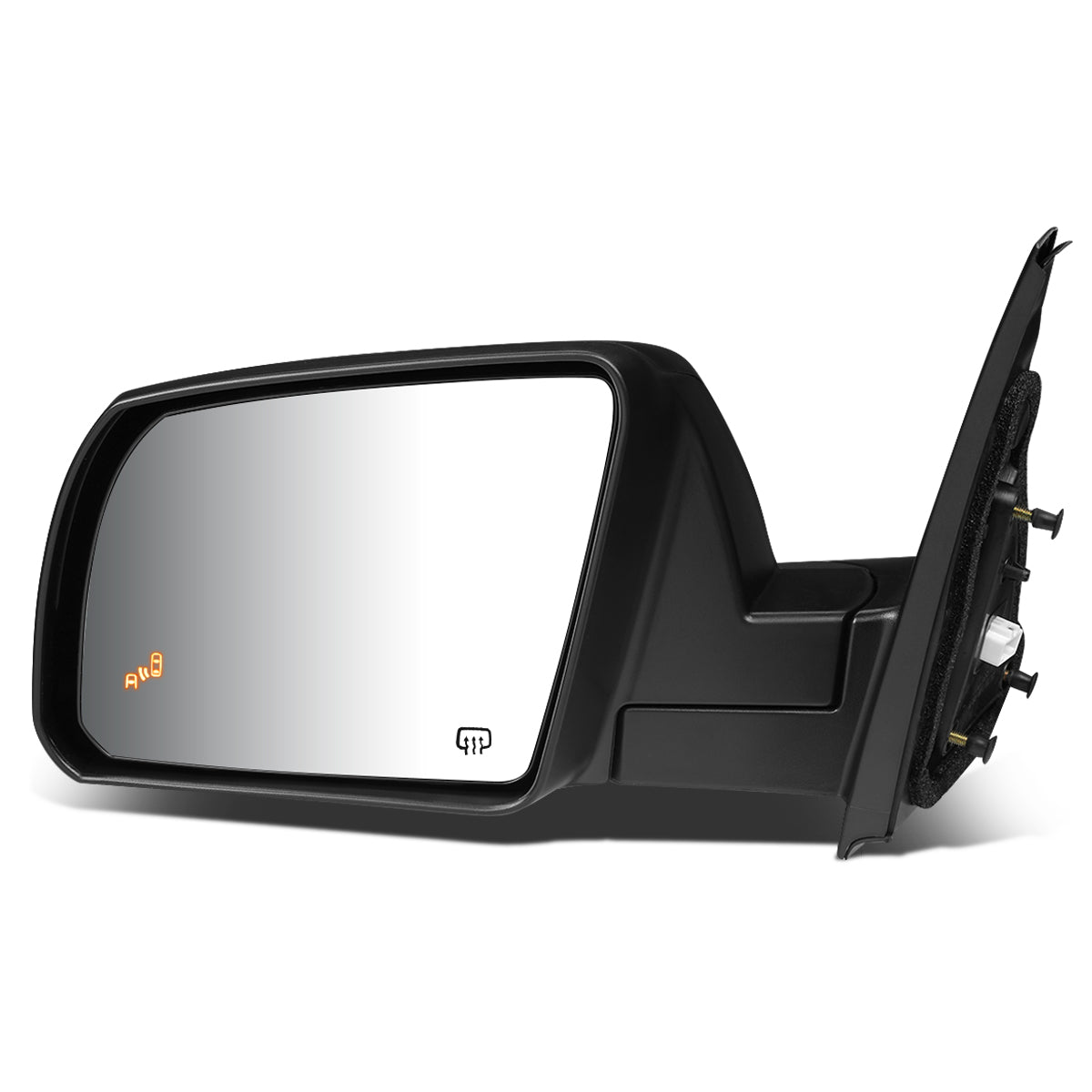 RETROVISOR MIRROR - OEM - 14-15 TOYOTA TUNDRA - POWER MIRROR ADJUSTMENT - HEATED - BLIND SPOT DETECTION - FOLDING - W/O MEMORY, PUDDLE LIGHT OR ASPHERICAL GLASS - ONLY FITS VEHICLES W/ MATCHING FUNCTIONS AS MIRROR - TEXTURED - LEFT