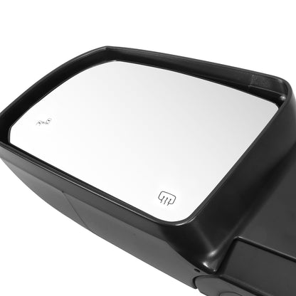 RETROVISOR MIRROR - OE STYLE - TOYOTA TUNDRA 14-21 - WITH POWER WITH HEATED WITH BLIND SPOT CHROME COVER - DRIVER SIDE - PAINT TO MATCH - BLACK / CHROME