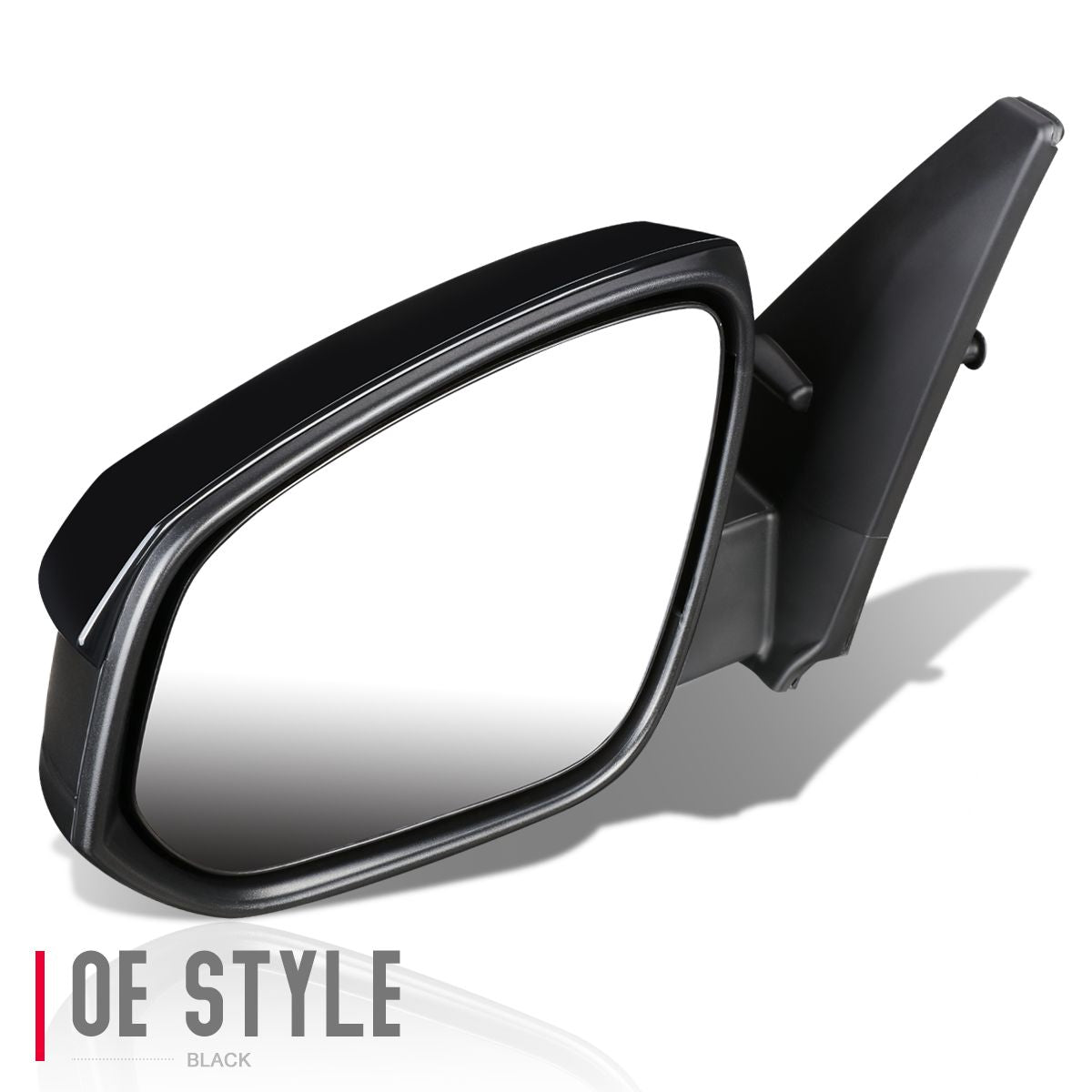 RETROVISOR MIRROR - OEM - 14-16 TOYOTA 4RUNNER - POWERED - HEATED - TEXTURED - BLACK - LEFT