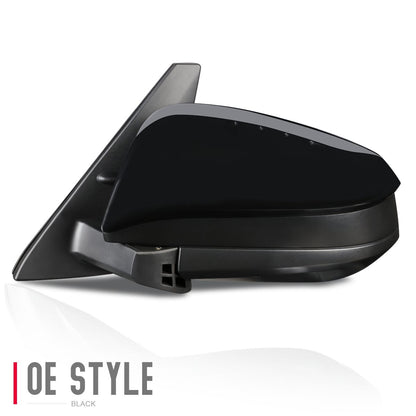 RETROVISOR MIRROR - OEM - 14-16 TOYOTA 4RUNNER - POWERED - HEATED - TEXTURED - BLACK - LEFT