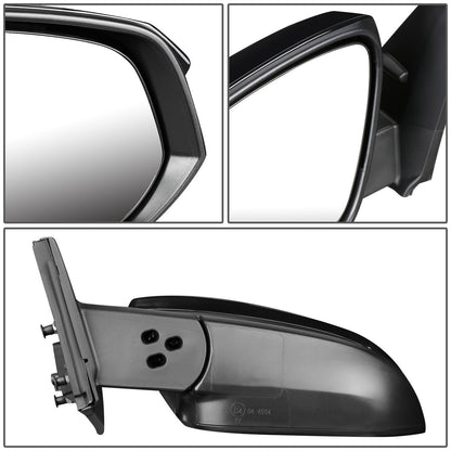 RETROVISOR MIRROR - OEM - 14-16 TOYOTA 4RUNNER - POWERED - HEATED - TEXTURED - BLACK - LEFT