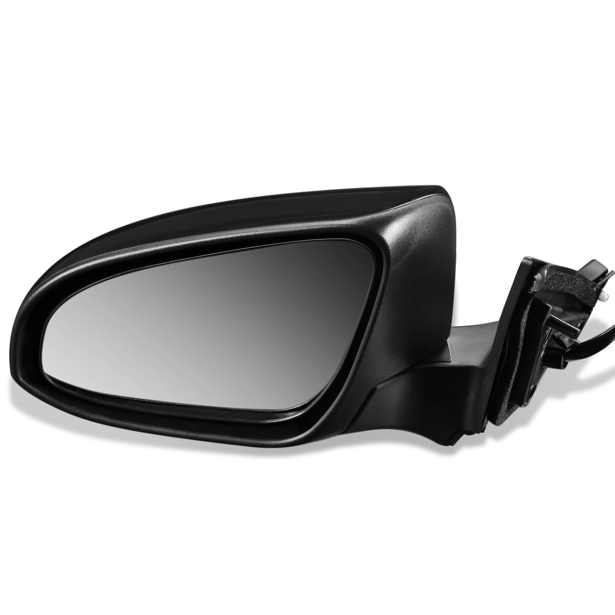 RETROVISOR MIRROR - OEM - 15-17 TOYOTA CAMRY - POWERED - HEATED - PAINTABLE - BLACK - LEFT