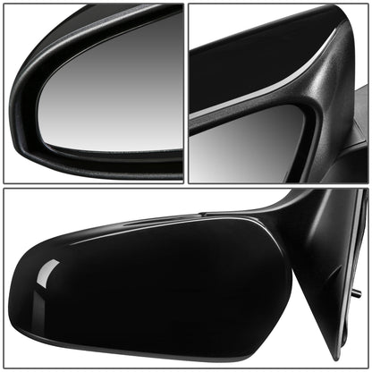 RETROVISOR MIRROR - OEM - 15-17 TOYOTA CAMRY - POWERED - HEATED - PAINTABLE - BLACK - LEFT